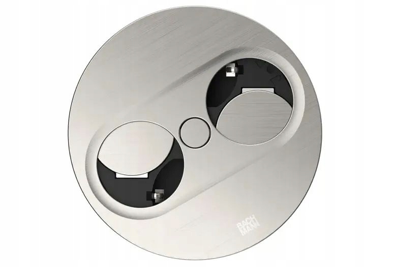 Bachmann TWIST2 ROUND PUSH 1gn.UTE+USB k.Inox Kod producenta 946.006