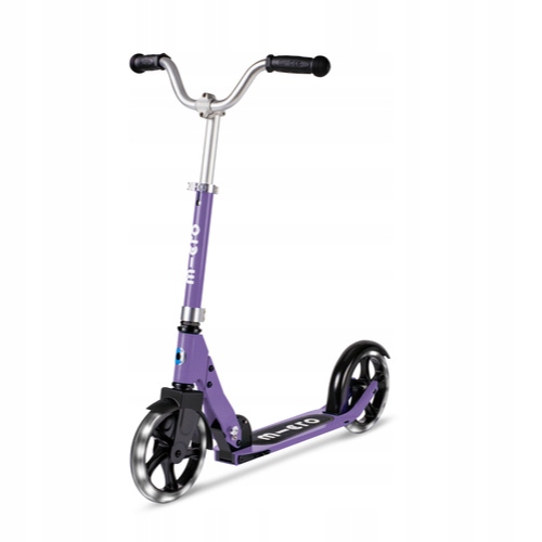 Micro hulajnoga dwukołowa dla dzieci Cruiser Led, purple