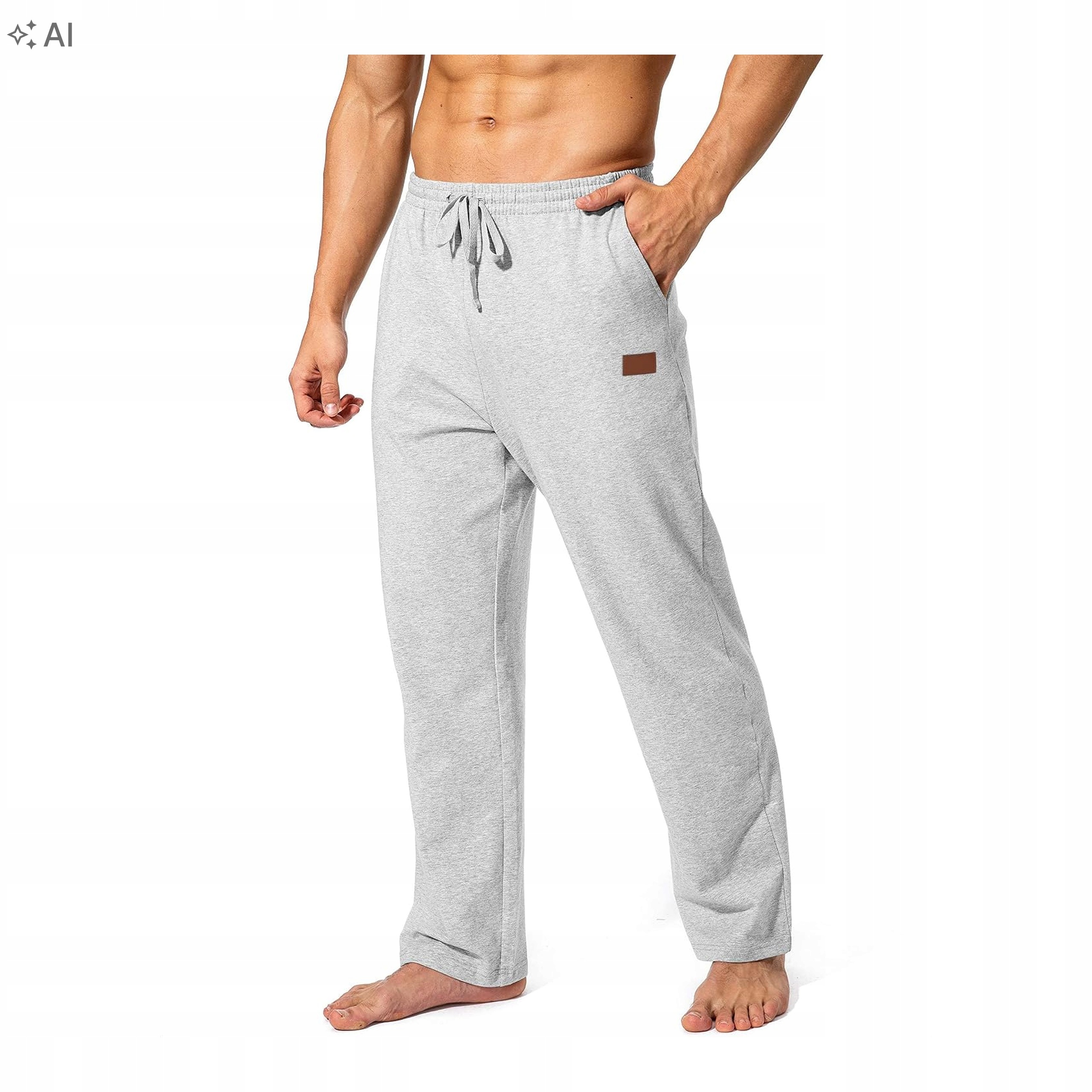 Pánské teplákové kalhoty s joggingem, bavlněné, šedé kapsy na zip! Popis!!!