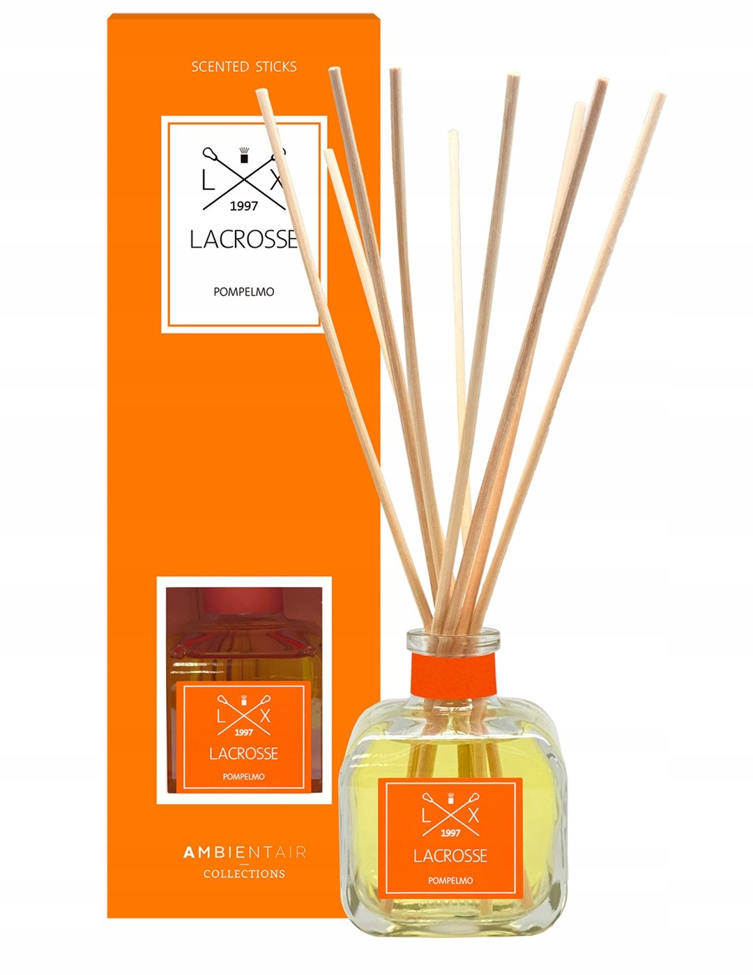 Levně Lacrosse Classic Difuzér s vůní a tyčinkami 200 ml Citrusové Pompelmo