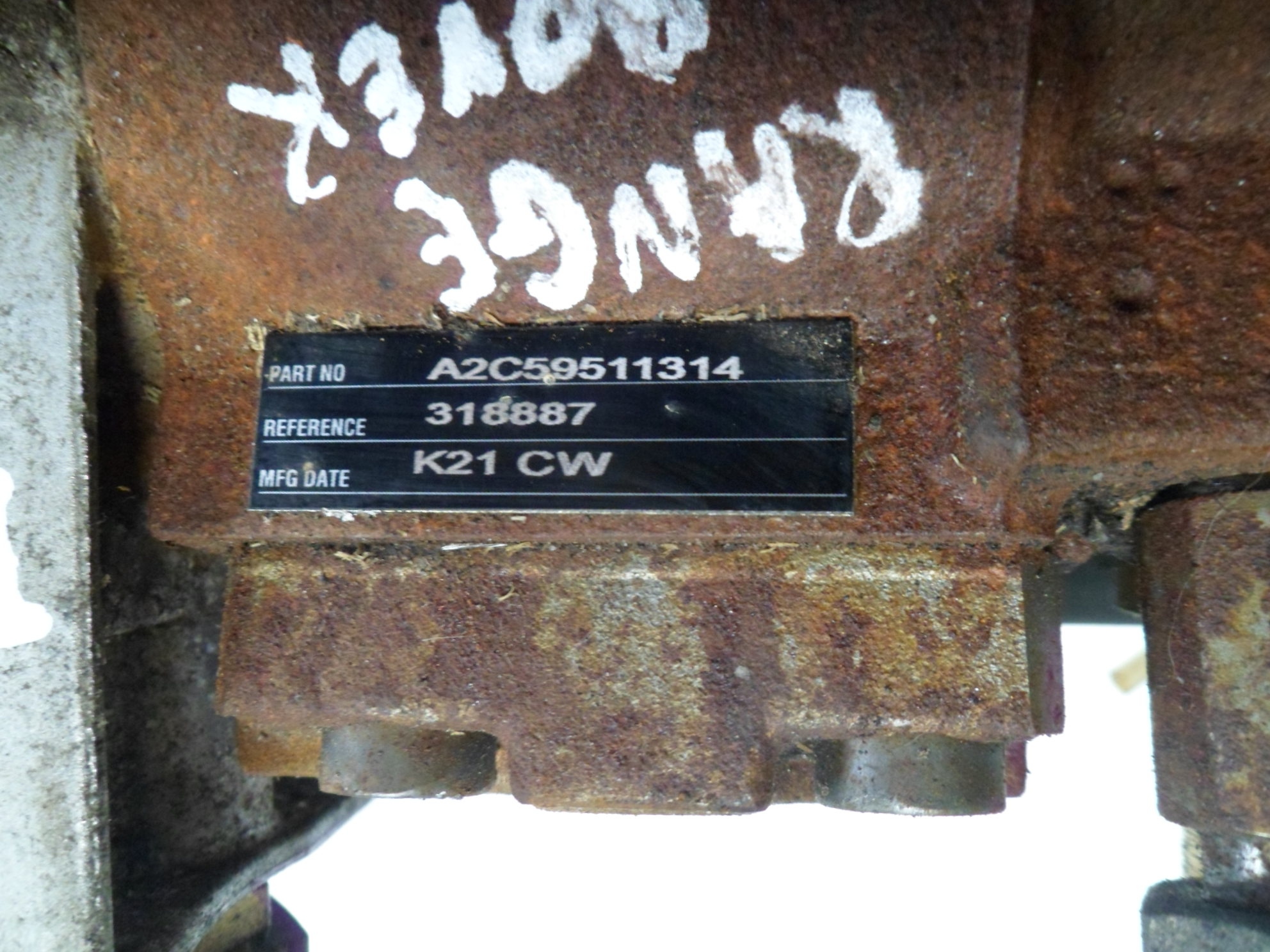 JAGUAR RANGE ROVER 2.7D Einspritzpumpe A2C59511314
