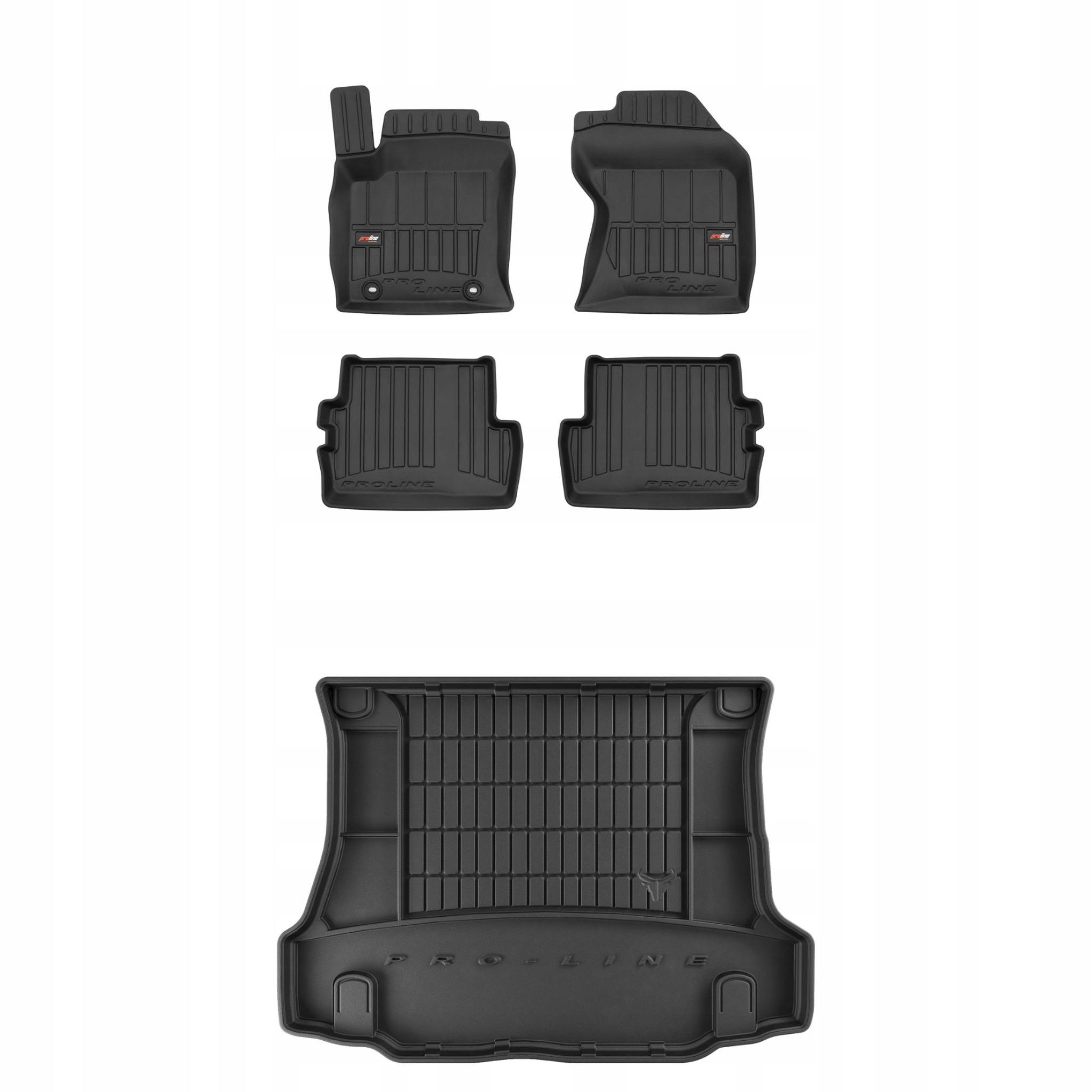 Sada gumových kobercov a rohoží pre Ford Focus I 1998-2004