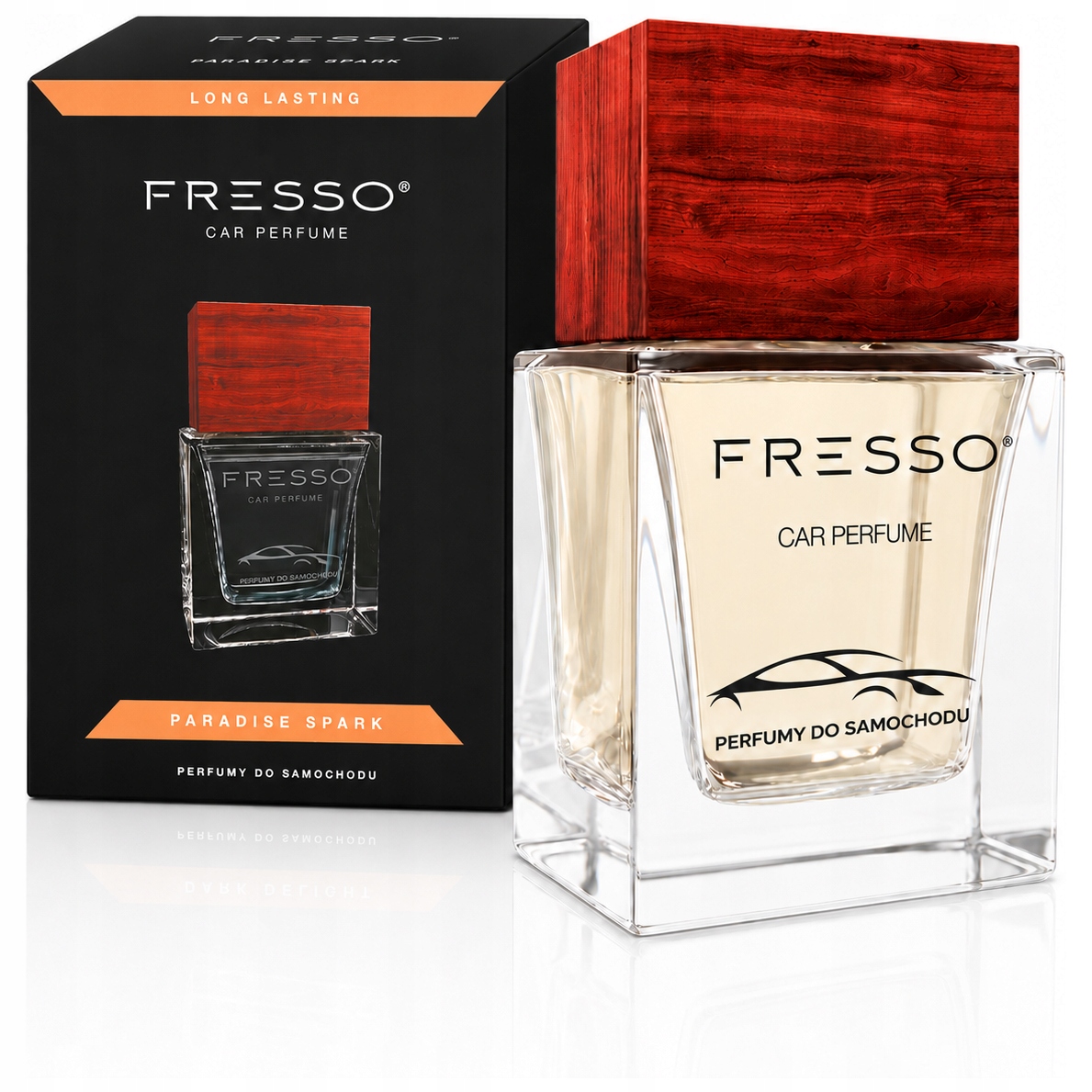 Fresso Paradise Spark 50ml Perfumy Samochodowe Trwały Zapach Do Auta