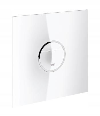 Przycisk do Wc Grohe Veris Light biały szklany diody Led 38915LS0