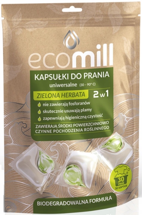 

Kapsułki do prania Ecomill Zielona Herbata 30 szt.