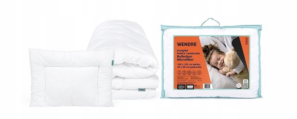 

Komplet Dziecięcy Bullerbyn 100x135 Poduszka MEDi