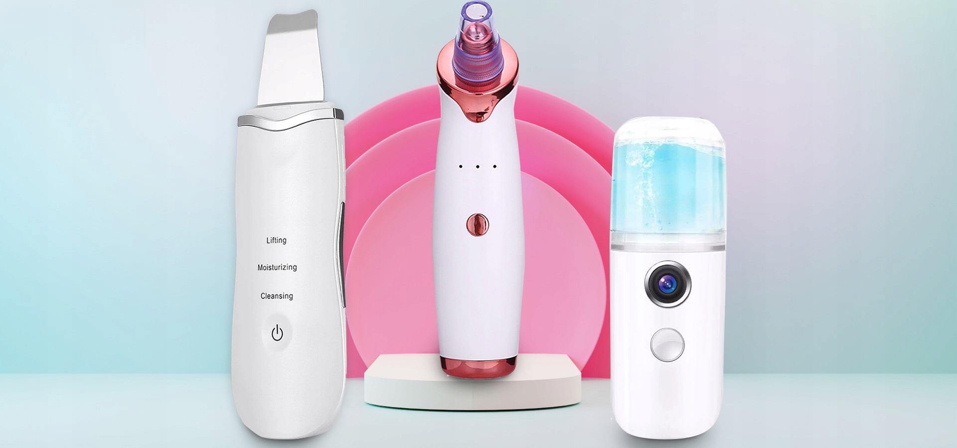 PEELING KAWITACYJNY ODKURZACZ WĄGRÓW ZESTAW XXL Typ pen