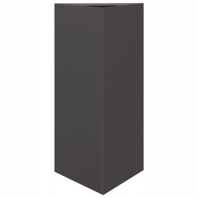 Kvetináč Supremo, testovaný spoločnosťou Tüv, čierny 30x30x80