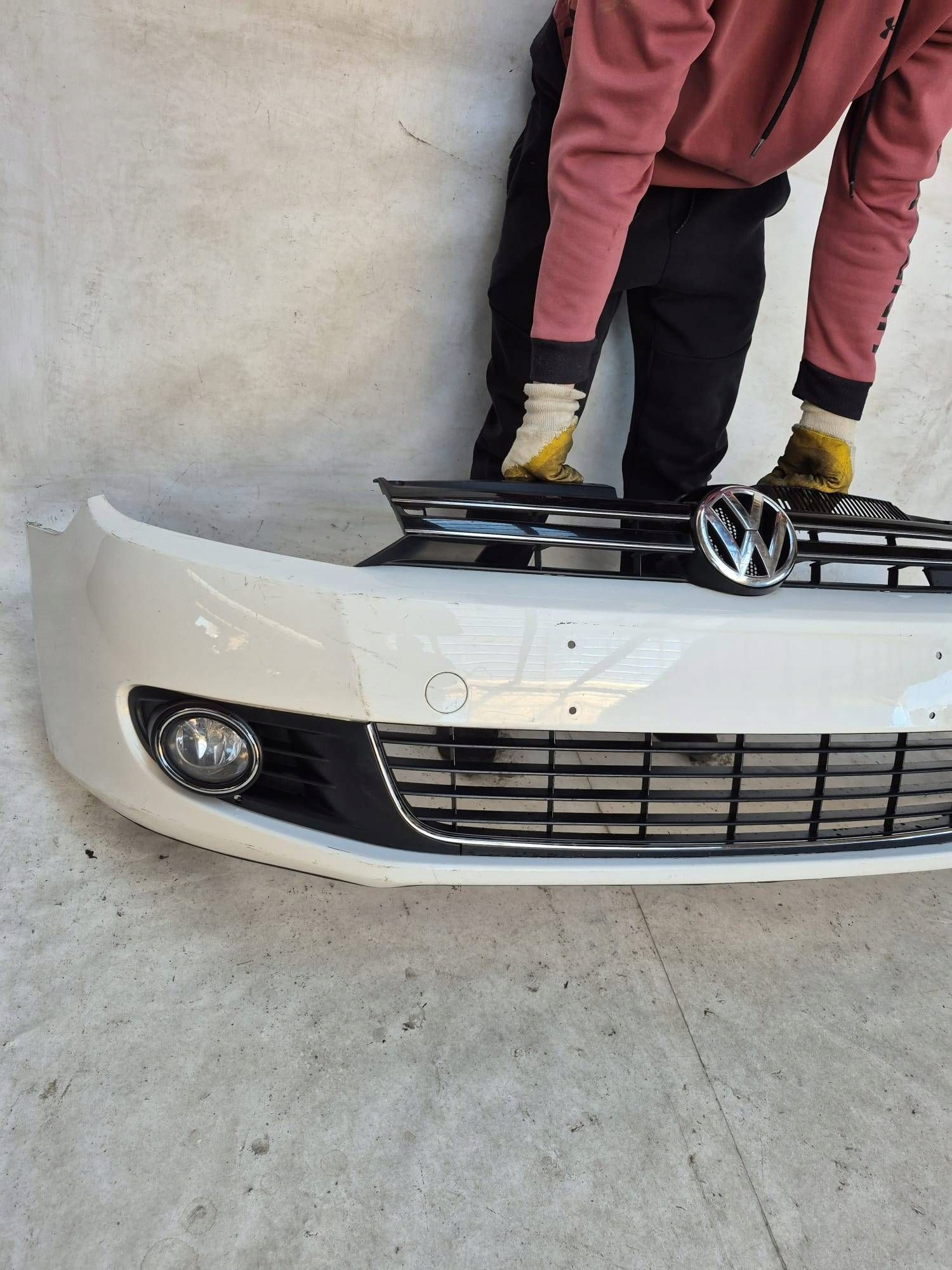 VW GOLF VI 6 KOMBI 09-13 bumper front front without DZIUR 1K9807221
