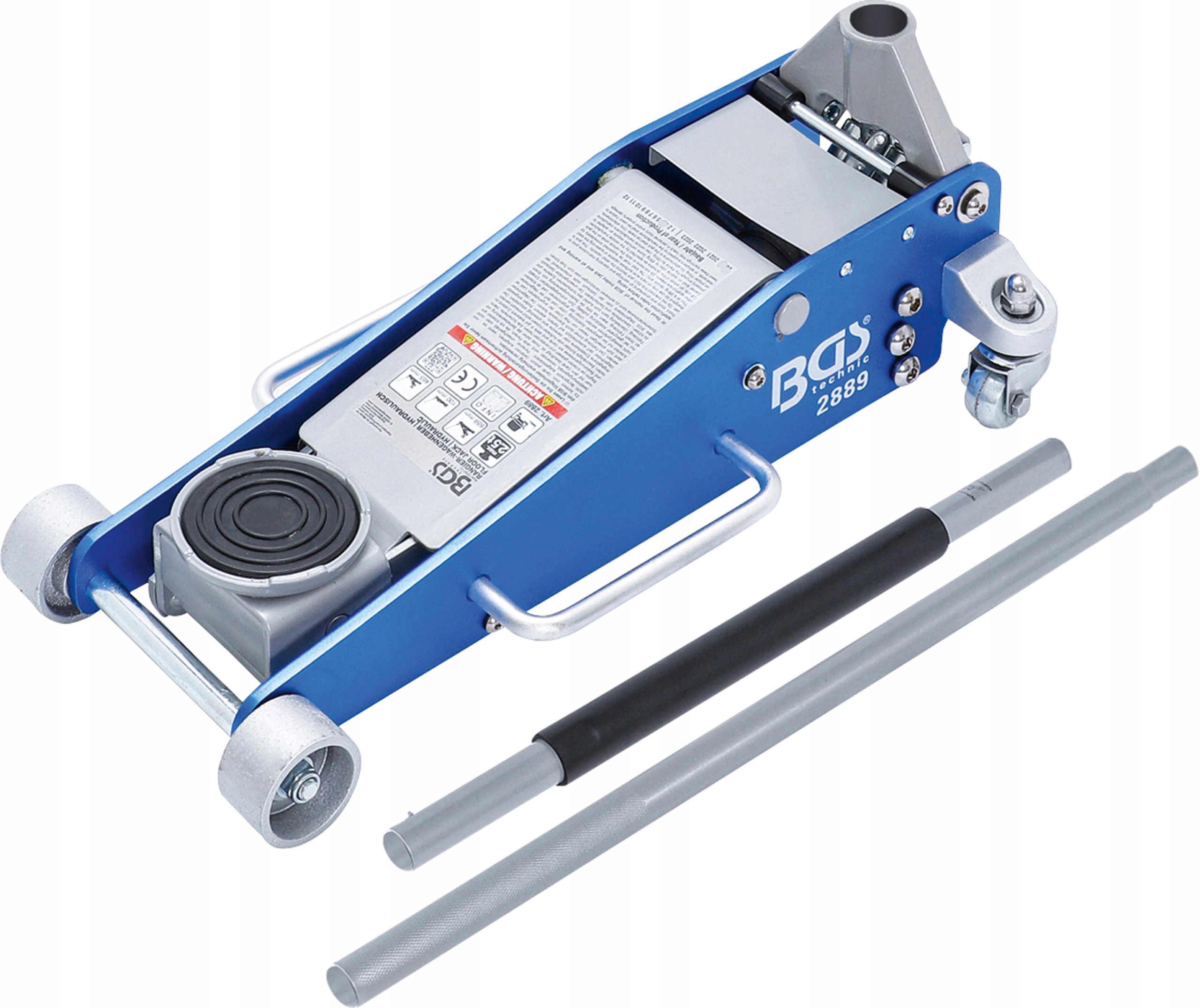 Bgs 2889, Pojazdný zdvihák|hydraulický|hliníková a oceľová konštrukcia|2,5 t