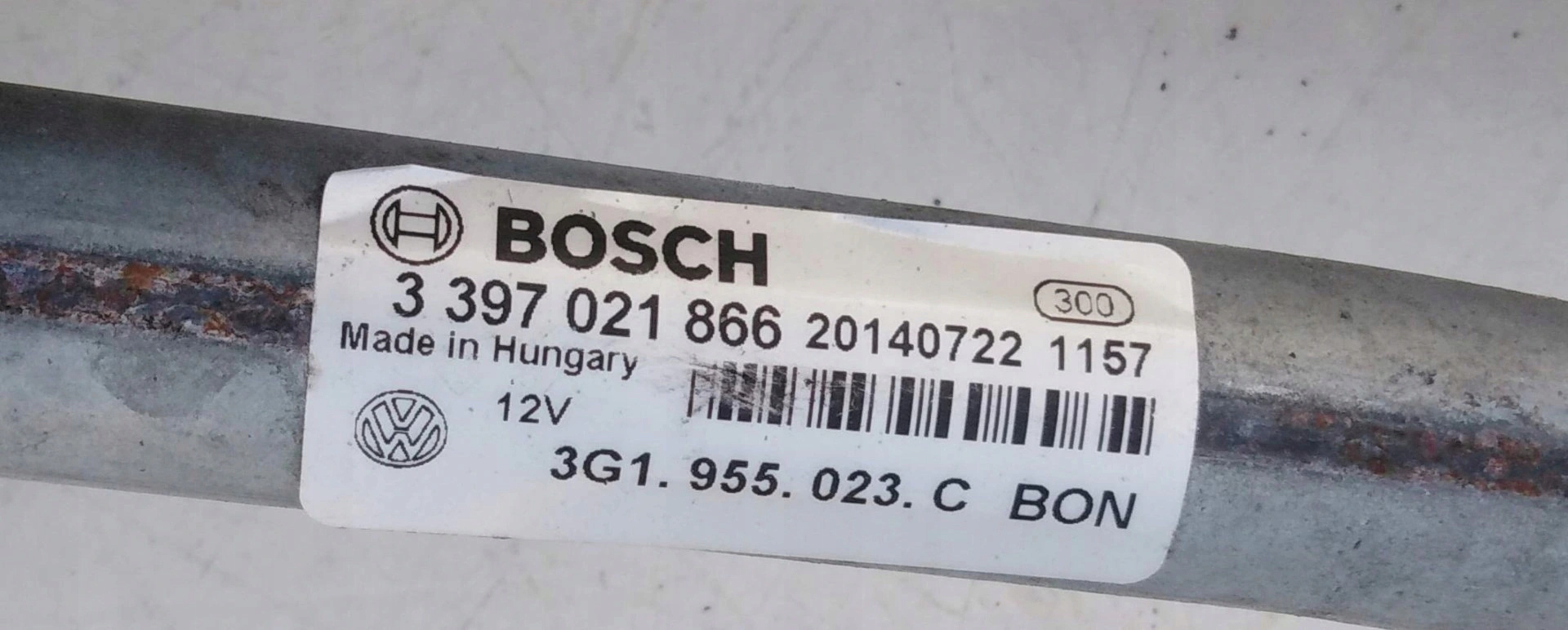 Wischergestänge VW B8 3G1955119A 3G1955023C