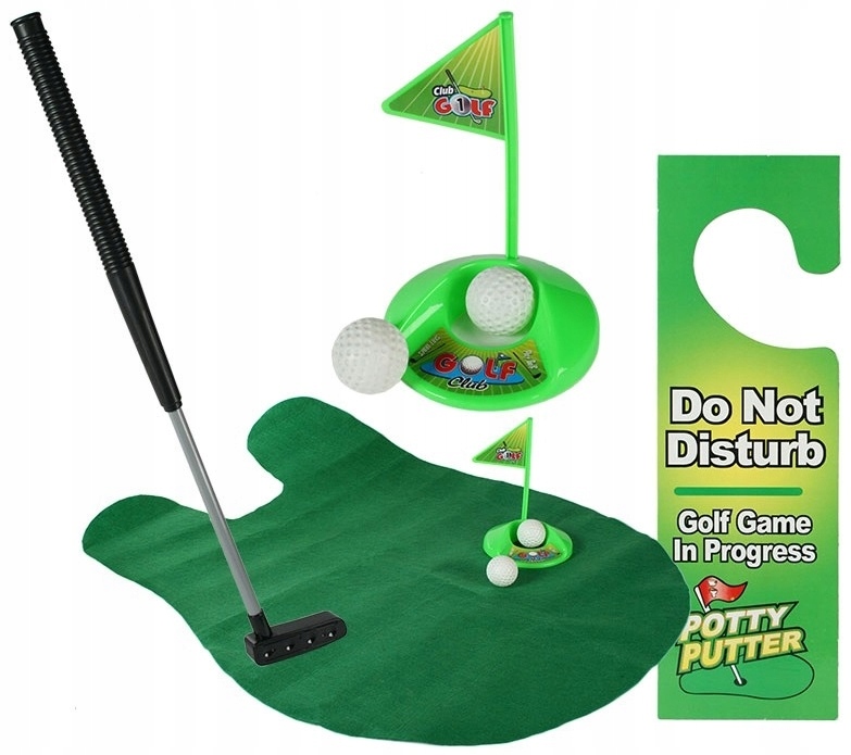 Golf Toaletní zábavná pomůcka do záchodové toalety!