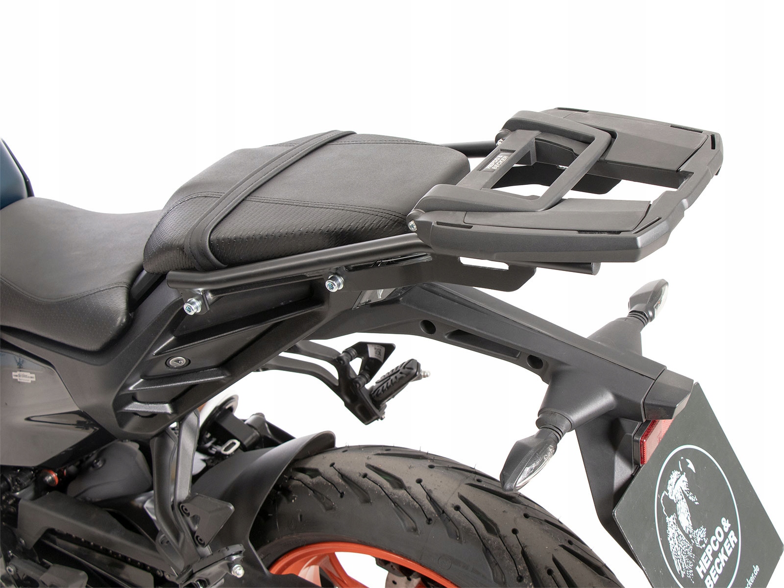 Horný nosič Easyrack čierny pre Ktm 125 Duke (2024-)