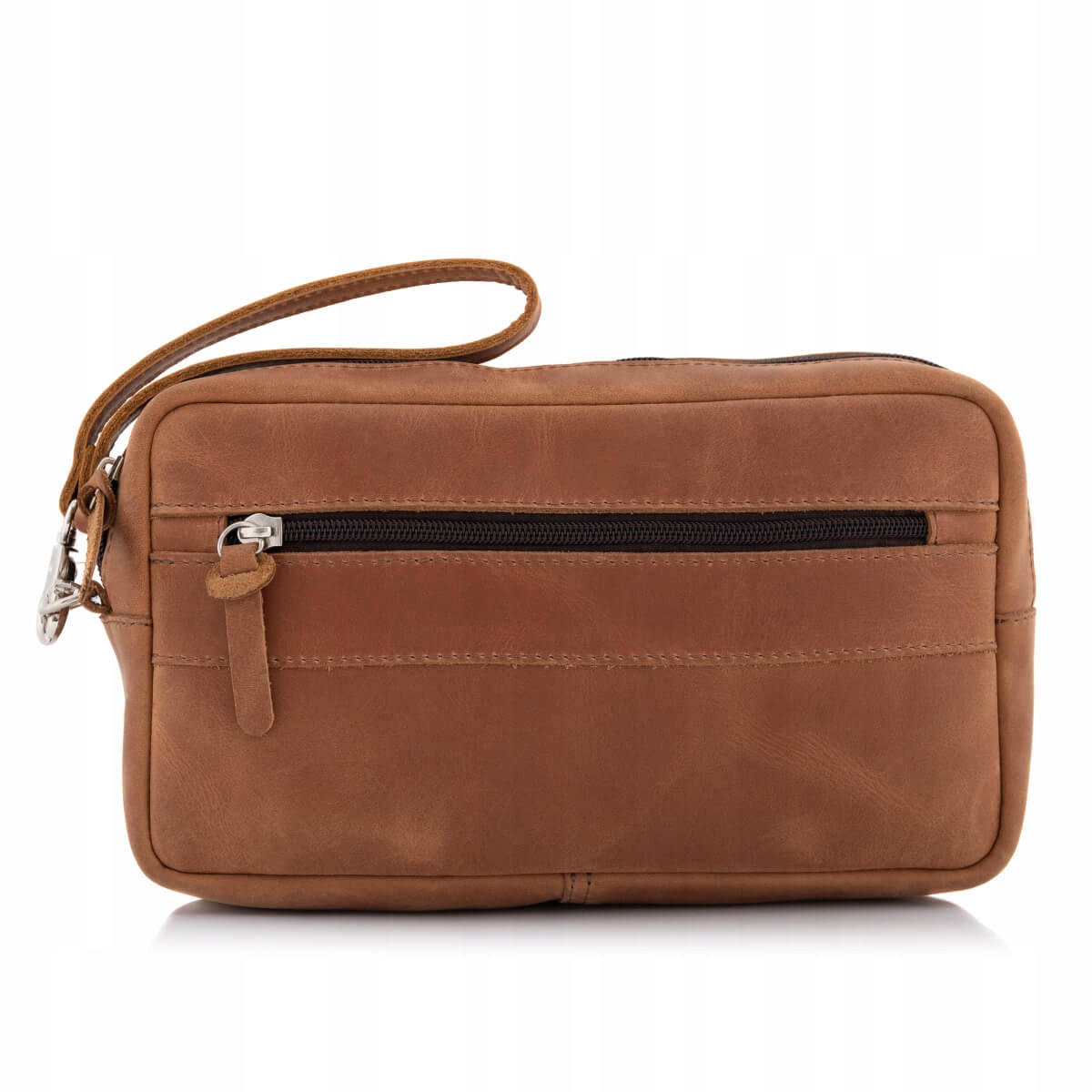 Pánská taška na dokumenty hnědá do ruky Koniak Vintage Belveder WX19