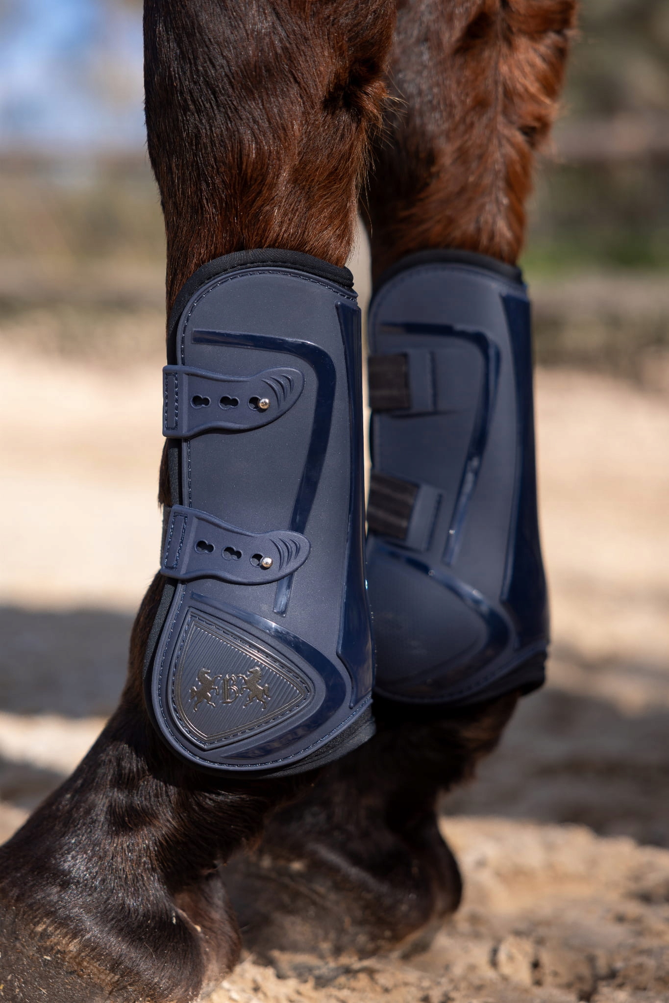 B//Vertigo Ocala Ochraniacze skokowe Dark Navy M