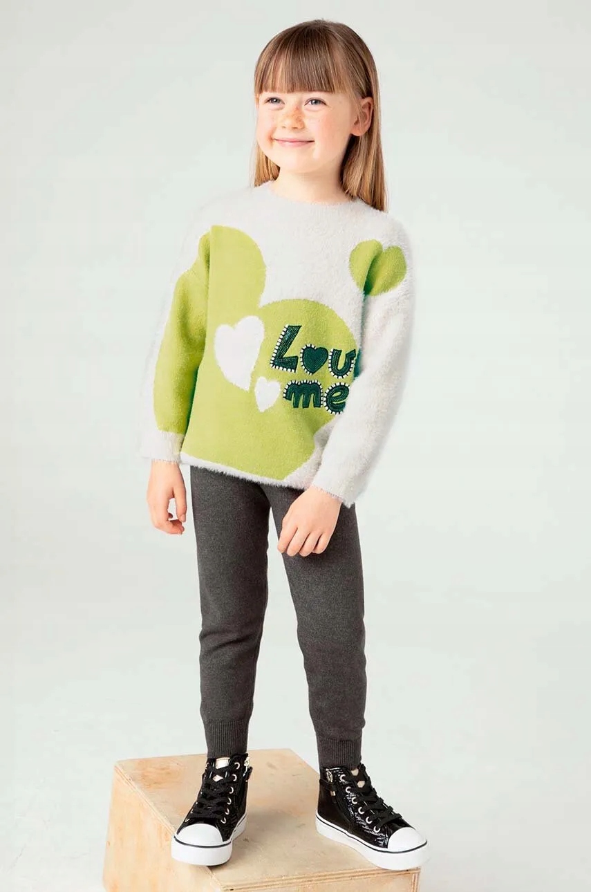 Komplet bluza spodnie dres Mayoral 4553 komplet sweterek 116 6l