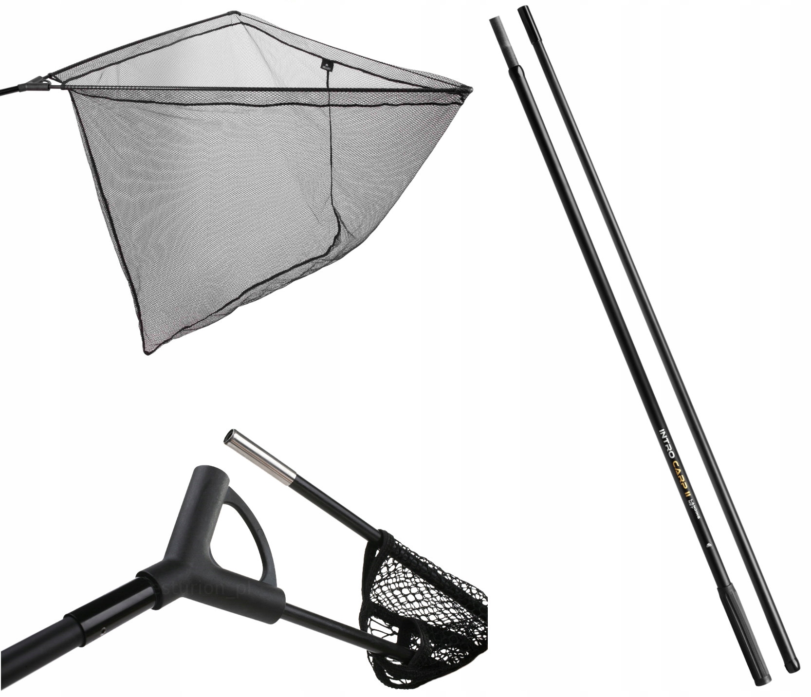 Podbierak Karpiowy na Ryby Mikado Intro Carp II składana sztyca