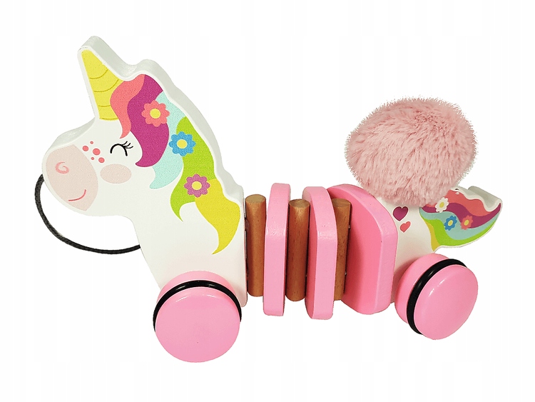 

Trefl Drewniany Jednorożec Lea Do Ciągnięcia 61340