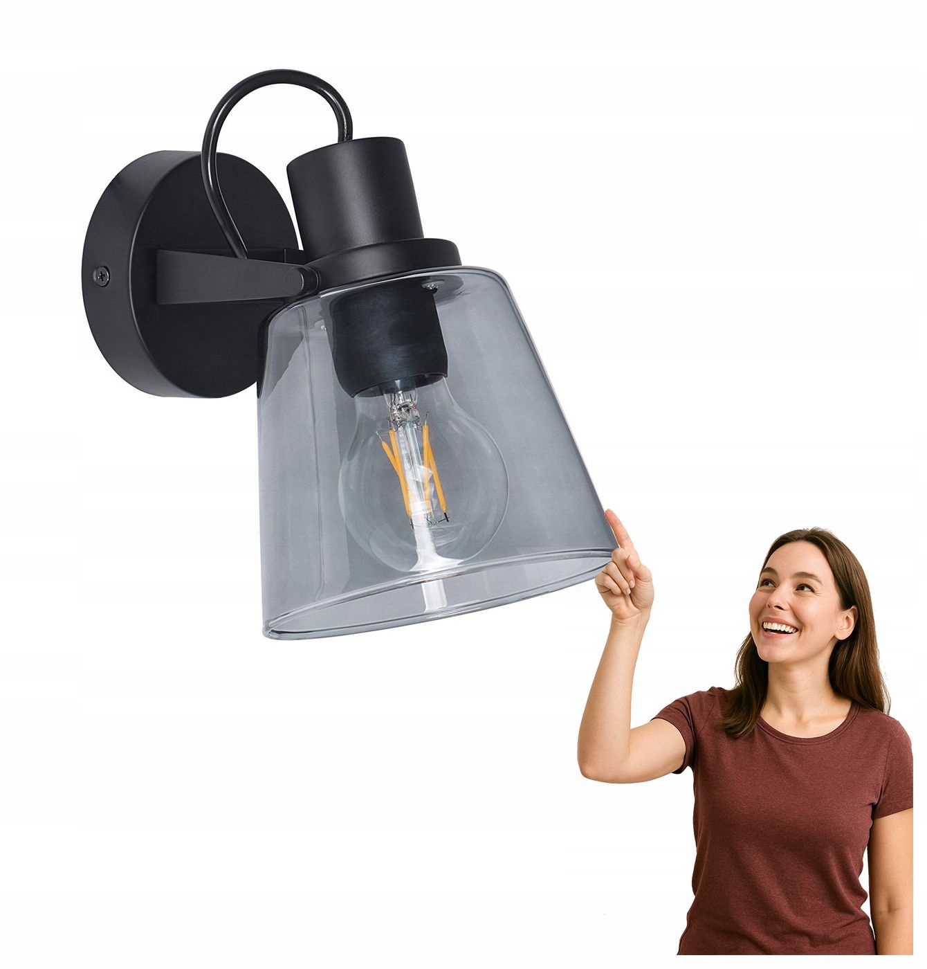 Koupelnová nástěnná lampa Badosa S230827401 Zuma Line