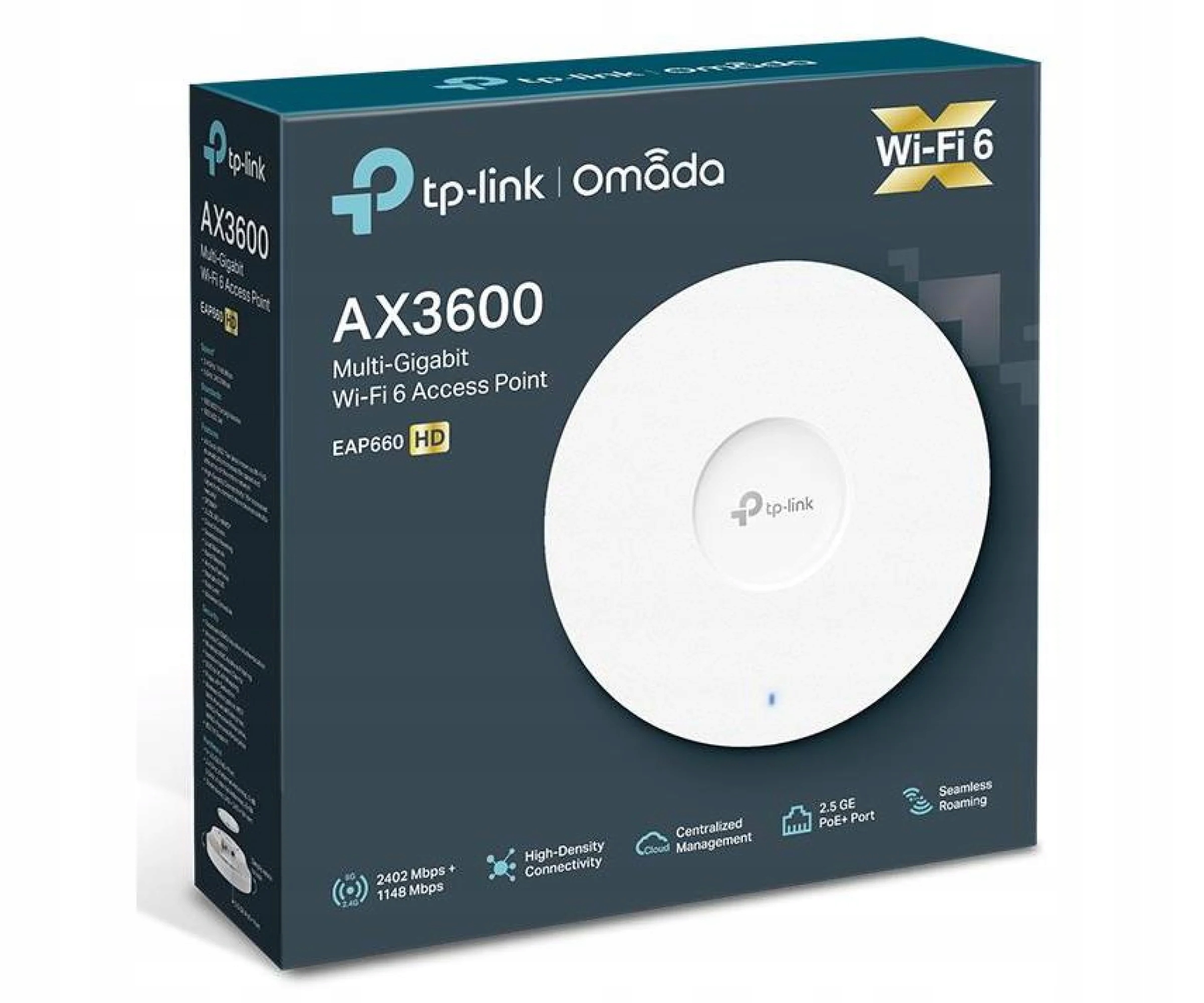Přístupový bod (ap) TP-Link EAP660 Hd, Omada Sdn