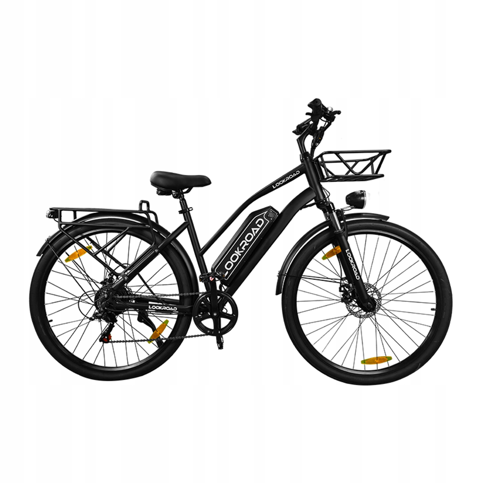 Rower elektryczny 28 cali –250W 36V 23Ah 7-biegowy Shimano, hydrauliczne hamulce tarczowe