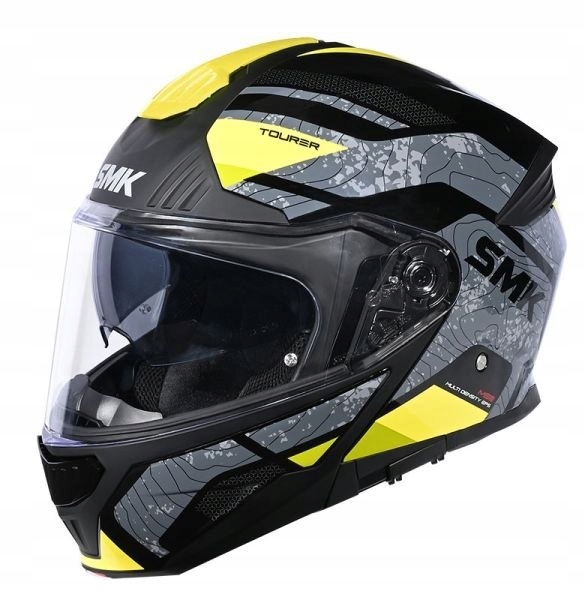 Čeľusťová prilba Gullwing Navigator farba čierna/sivá Smk Smk 0116/24/GL264/S