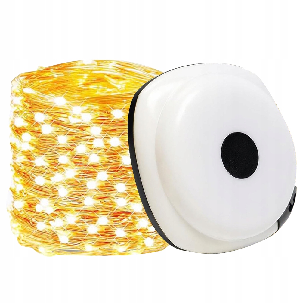 Lampa Kempingowa Biwakowa Akumulatorowa LED Girlanda Na Rolce 10m Ciepła Stan opakowania oryginalne
