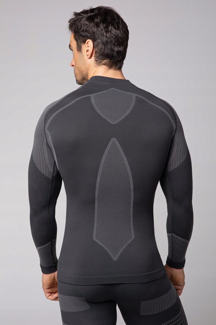 Pánské termoaktivní tričko Spaio Thermo-evo Grey vel. XXL Bimoto