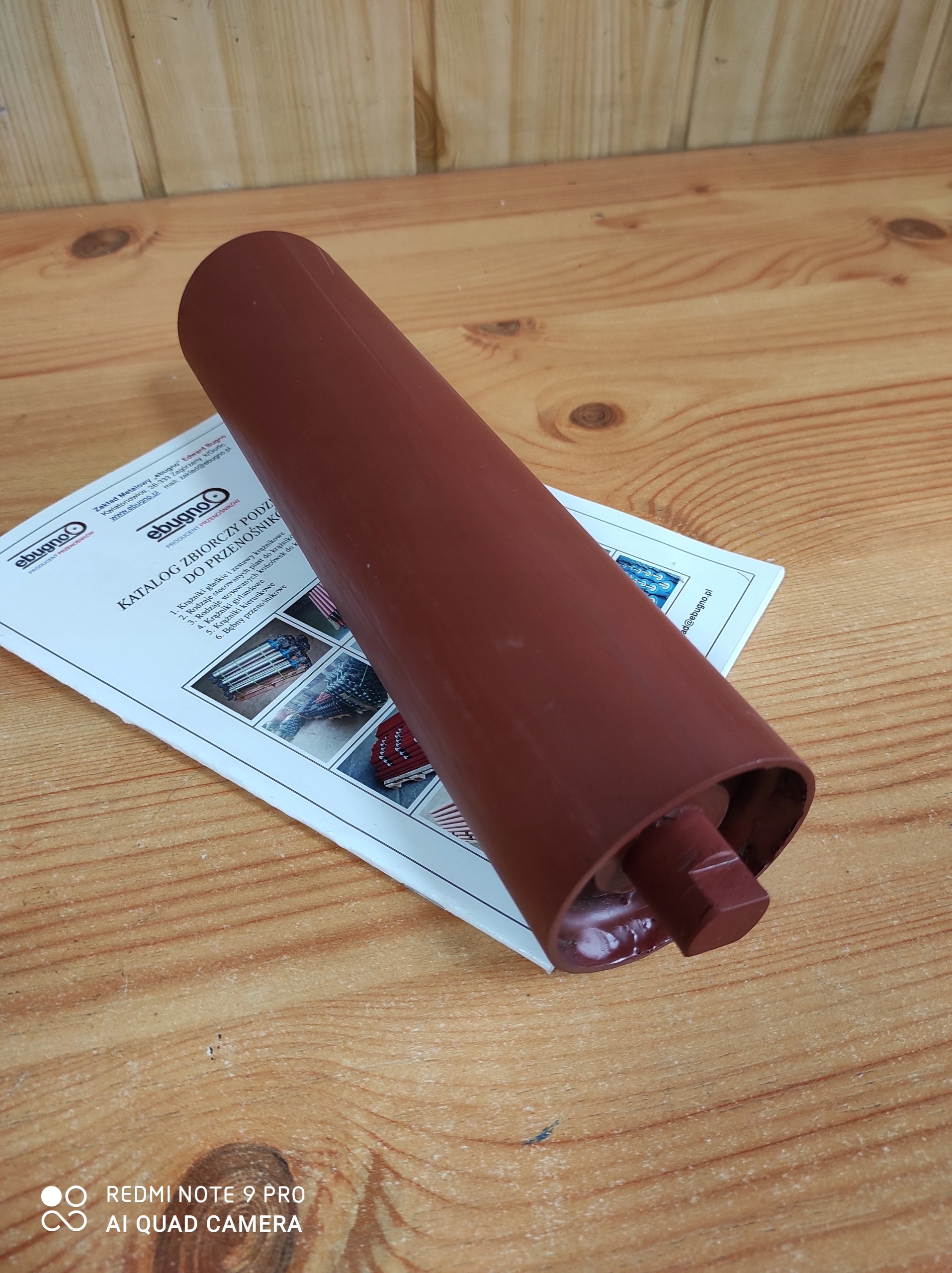 6-10 - Ролик Шайби фі 63,5 КС 600 рівний для транспортера