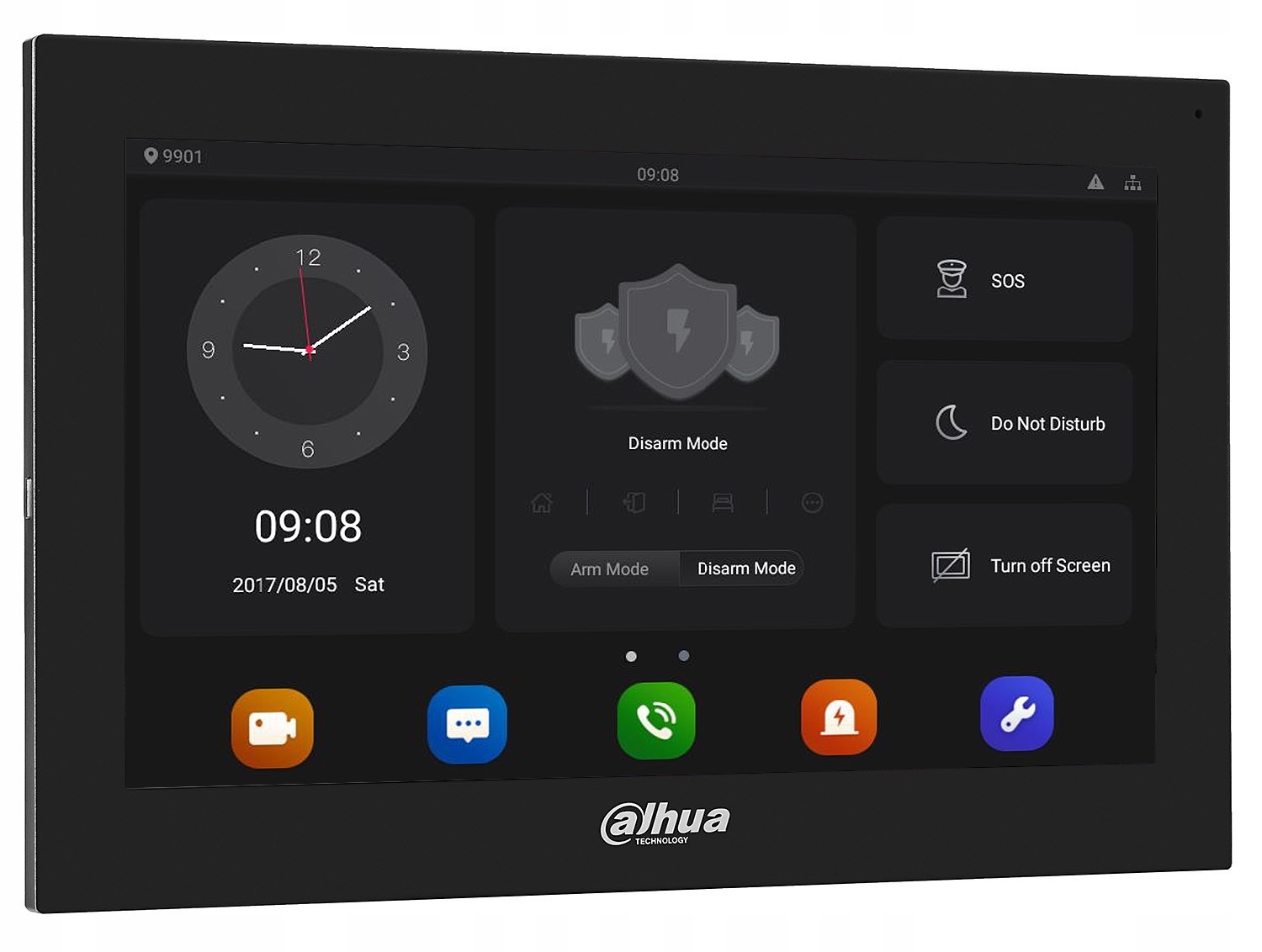 Videodomofonový monitor Dahua Android Vnútorný Ip VTH5341G-W Wi-Fi Ip