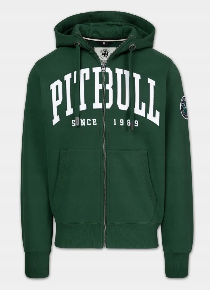 Pánská Rozepínací Mikina s kapucí Pitbull Norton Regular Střih M