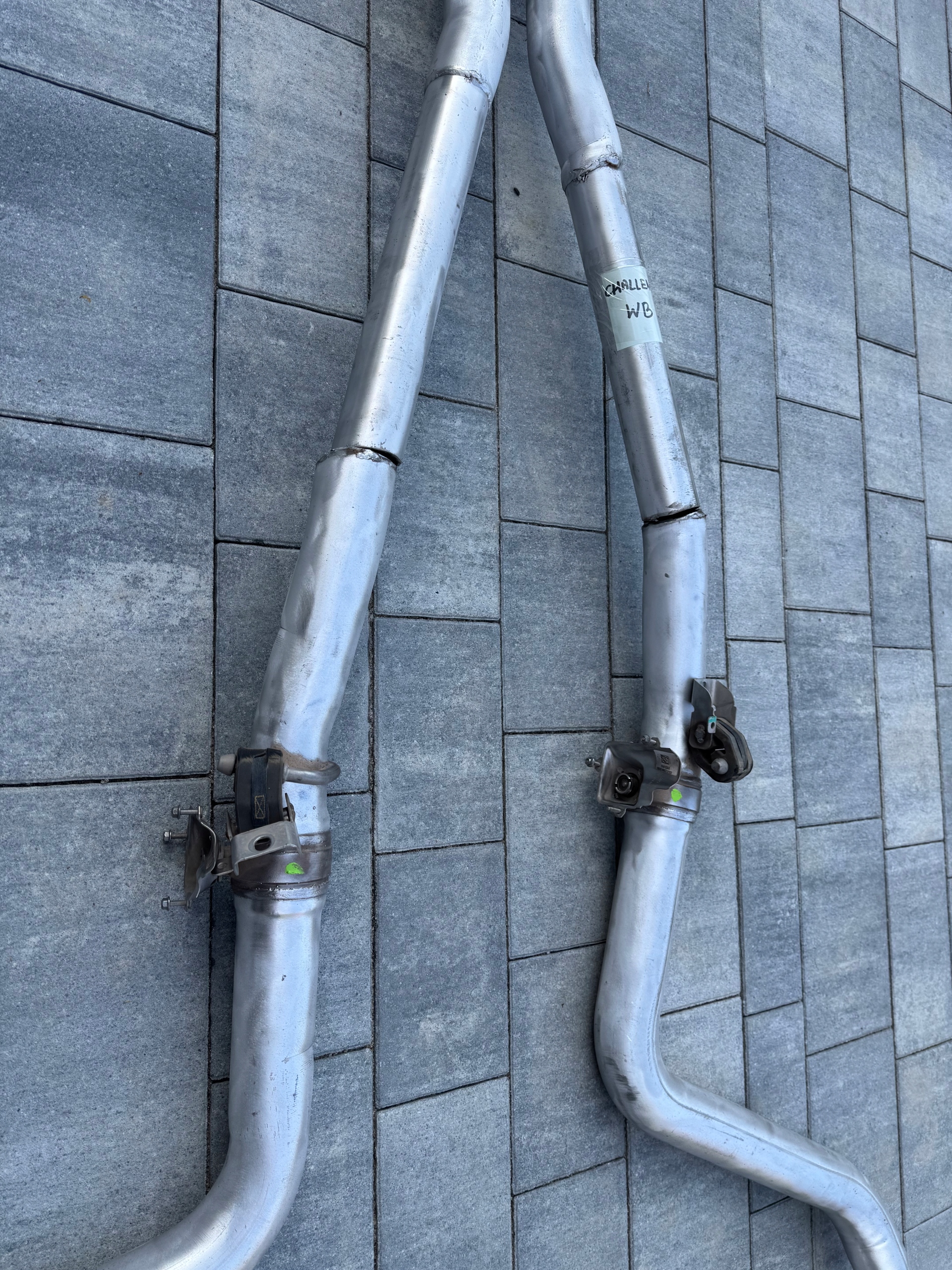 Dodge CHALLENGER система выпускной 2015+