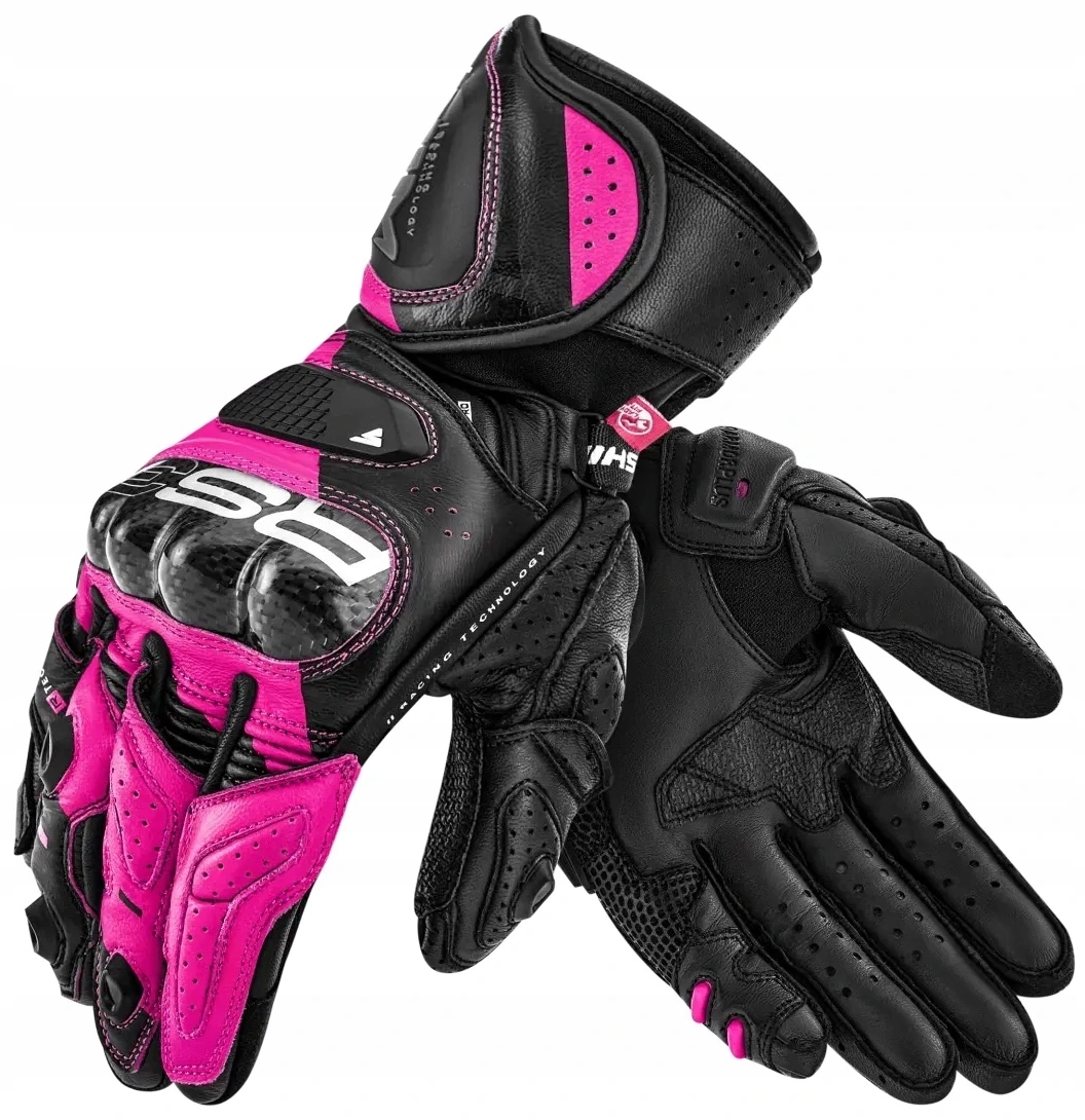 Shima RS-3 Lady Pink Dámske Športové Motocyklové Rukavice, Ružové