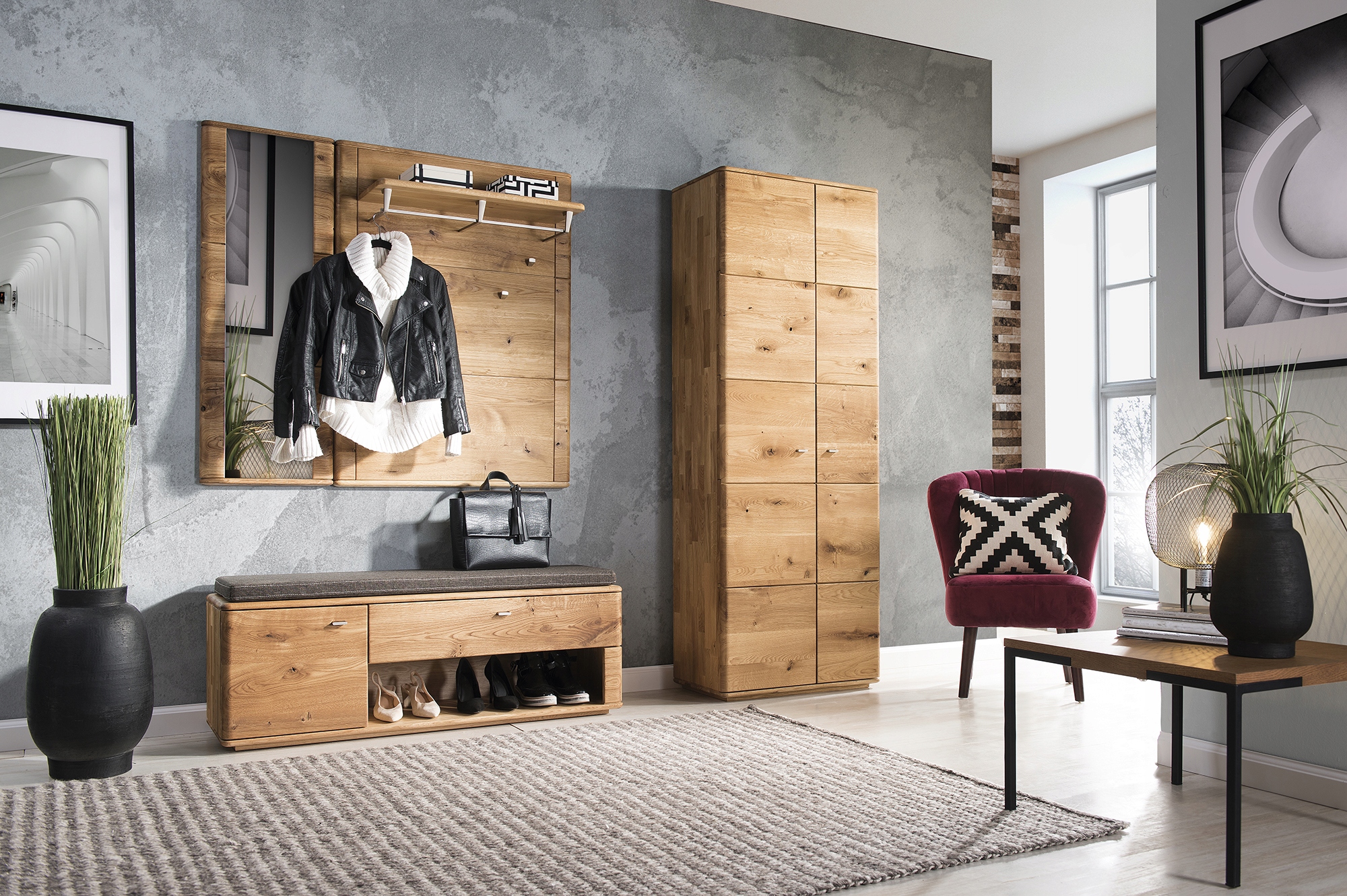 ŁAWKA Z SIEDZISKIEM TYP 60 DENVER DEKORT DĄB Materiał obicia brak