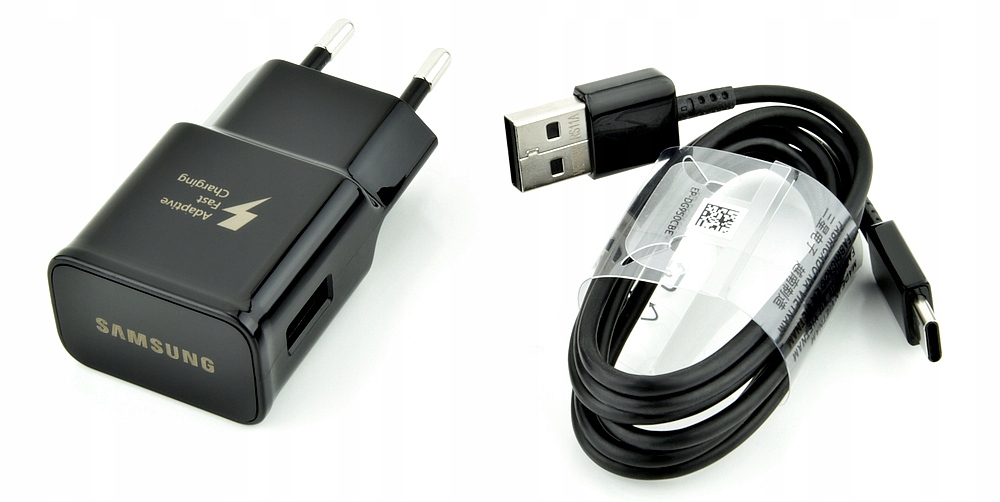 Ładowarka org + kabel do SAMSUNG Galaxy A41 Złącza USB USB typ C