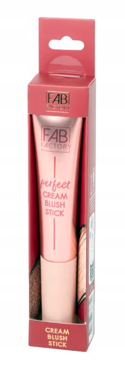 FAB FACTORY CREAM BLUSH STICK KREMOWY RÓŻ W PŁYNIE Z APLIKATOREM 15 ML
