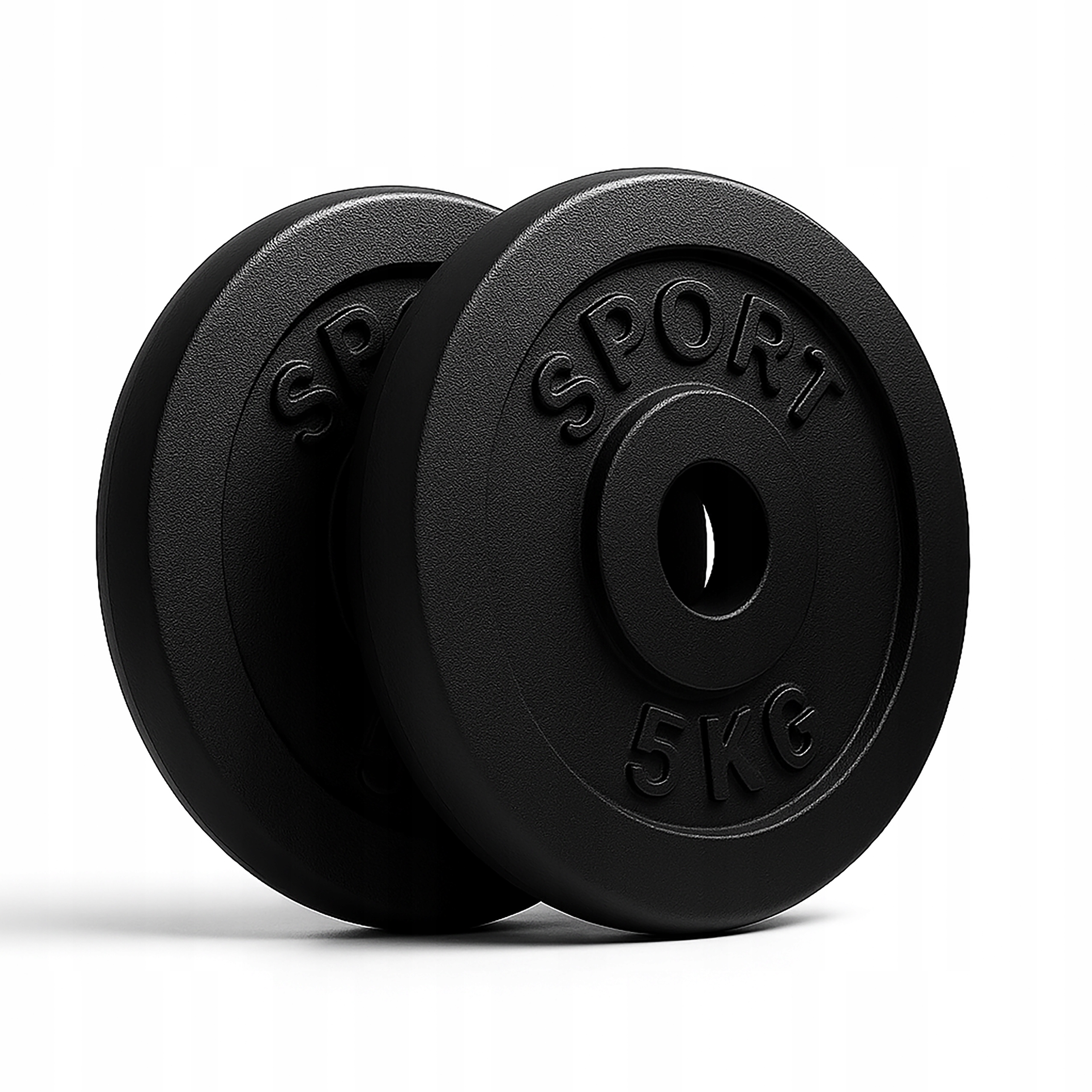 Obciążenie żeliwne talerz 2x5kg zestaw 10kg 31mm