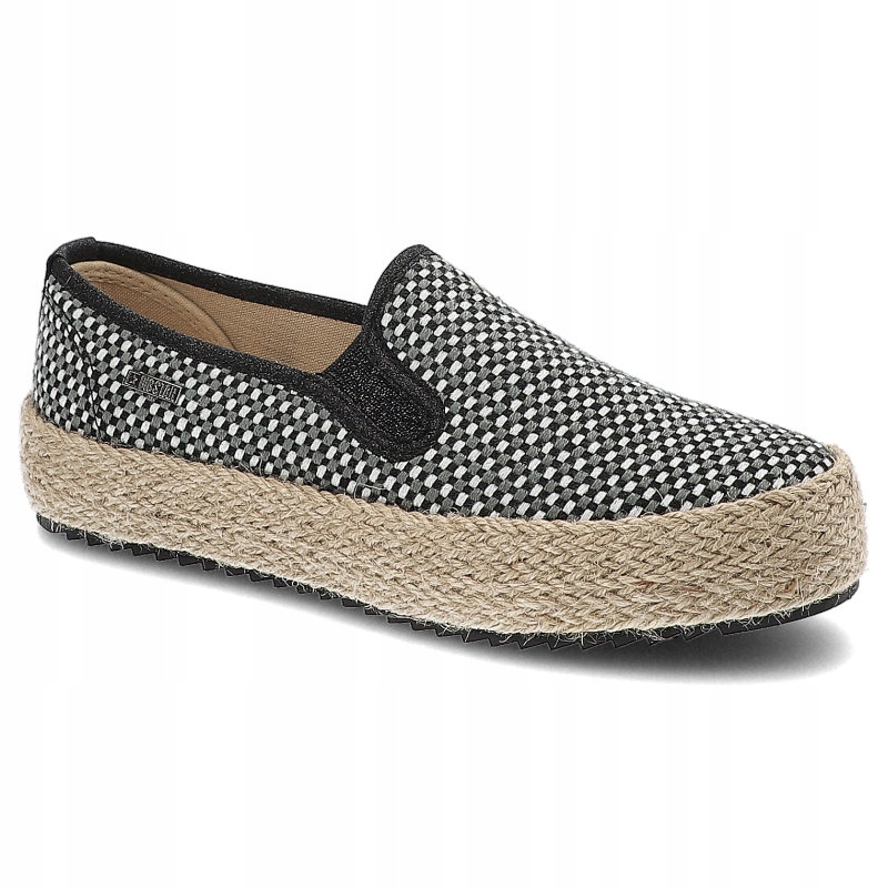

Czarne Espadryle Big Star Wiosenne Buty Damskie