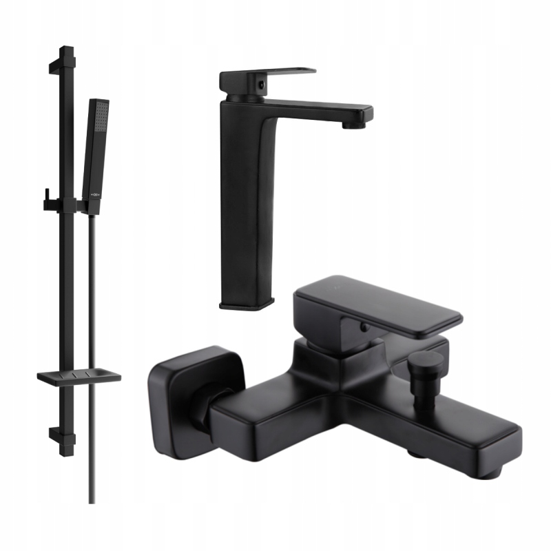 Mexen Cetus DQ77 vanová sada, Černá