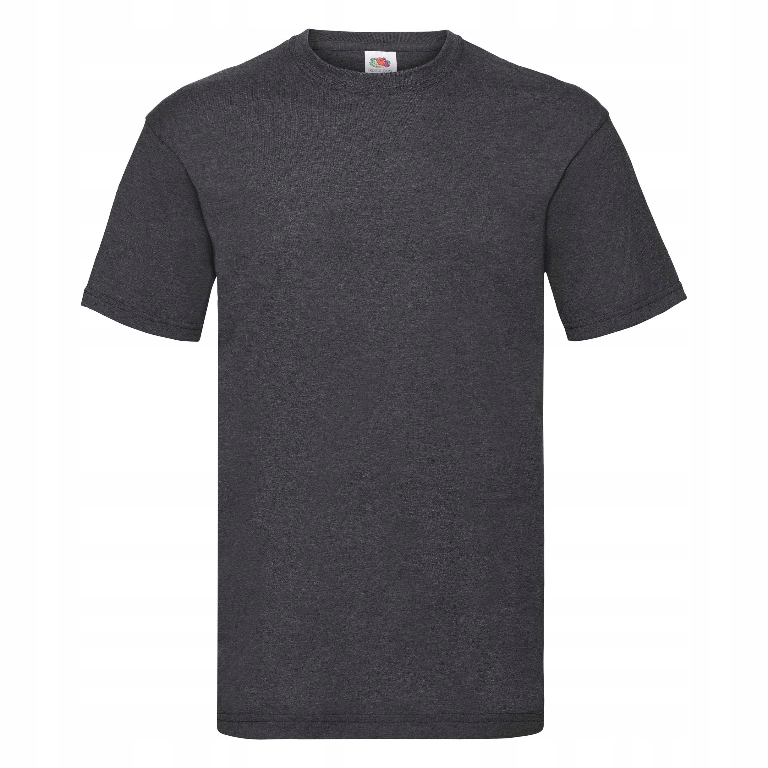 

T-shirt męski trwały Fruit Value ciemnoszary 3XL