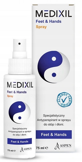 

Medixil antyperspirant do stóp i dłoni Spray 75ml
