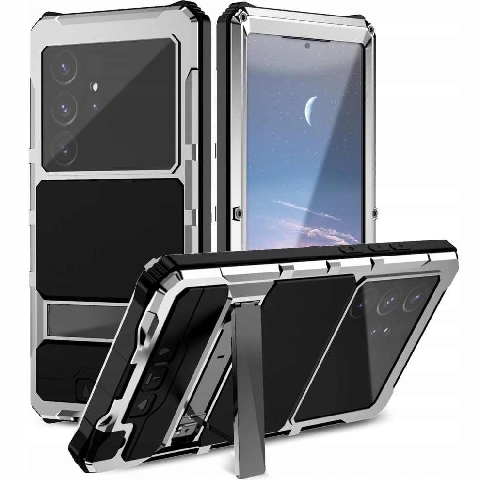Pancéřové Pouzdro Sklo na displej R-just pro Galaxy S25 Ultra, Kryt, odolné