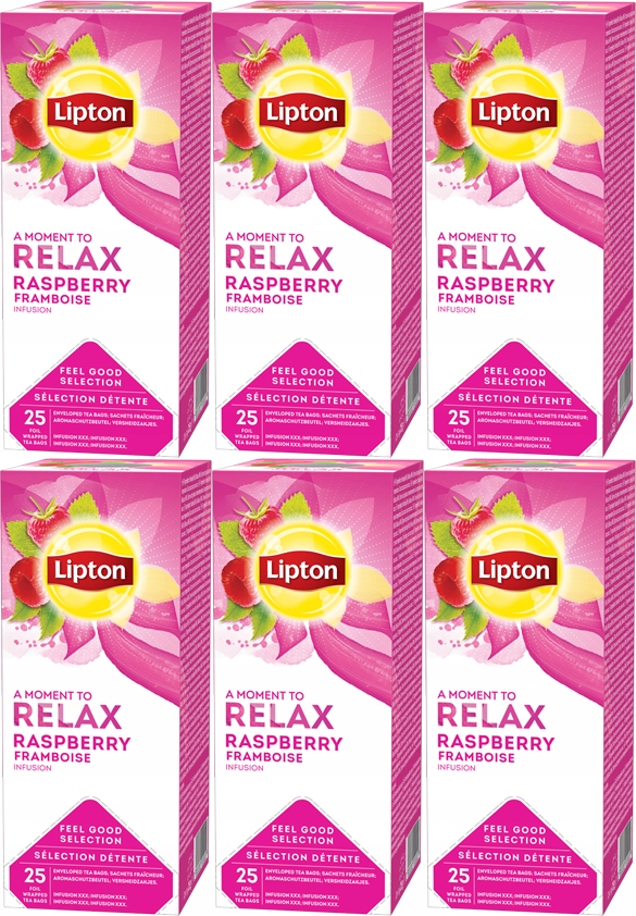 Herbata owocowa Lipton Classic Relax malina 150szt