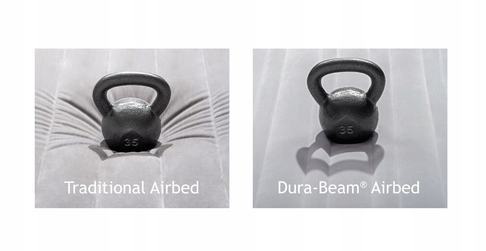 Duży 2 osoby Materac Dmuchany Łóżko Intex z pompką Szerokość produktu 137 cm