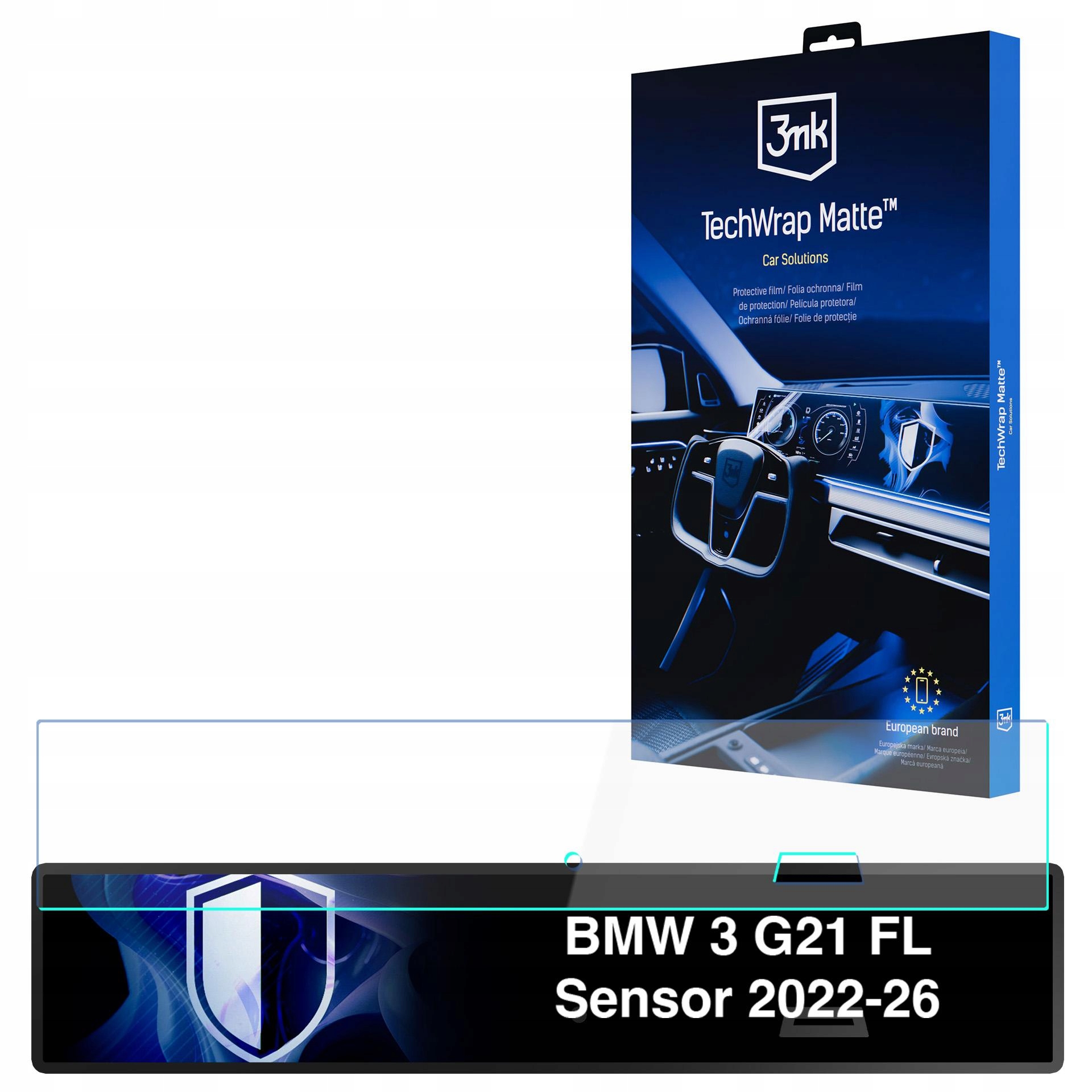 Fólie pro Bmw 3 G21 Fl Sensor 2022-26 3mk TechWrap Matt Center Display
