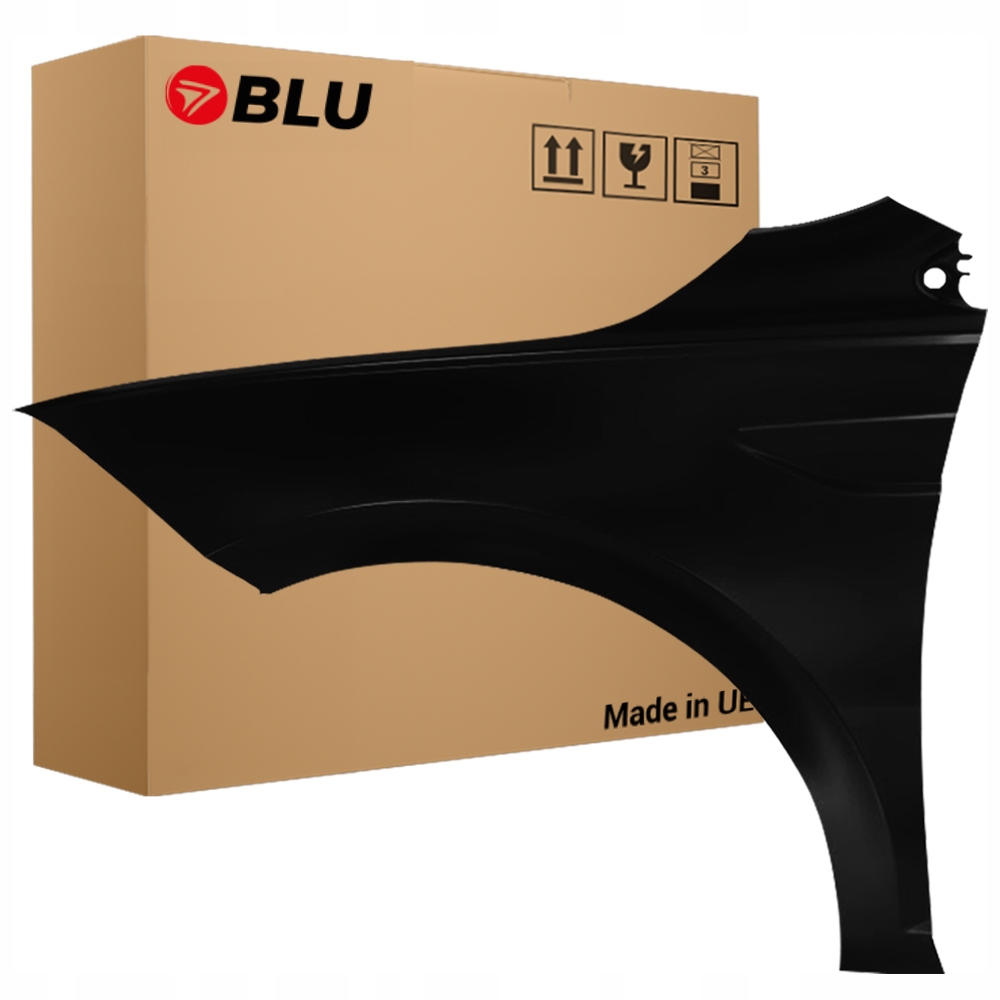 Blu Blatník Vw Polo Aw VI 6 LC9X levý černý 17- přední DeepBlack