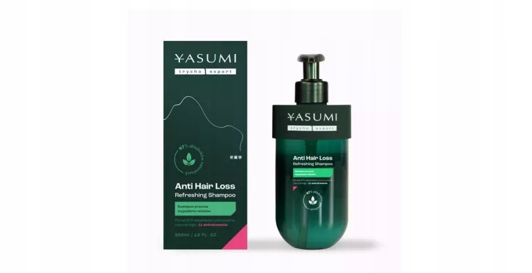 Yasumi TrychoExpert Anti-Hair Loss Refreshing 350 ml šampon