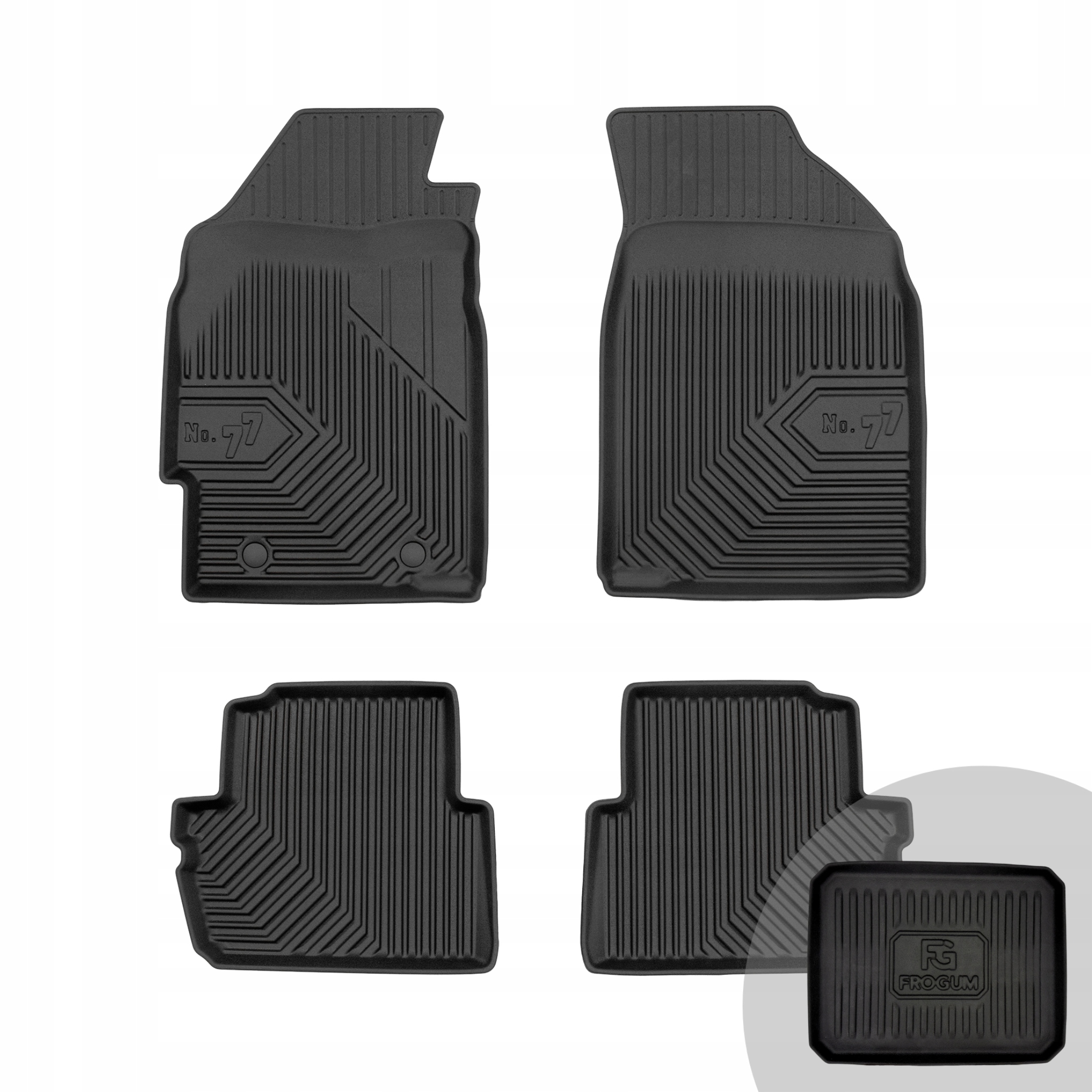 Frogum Koberce do auta pro Chevrolet Spark II 2005-2009