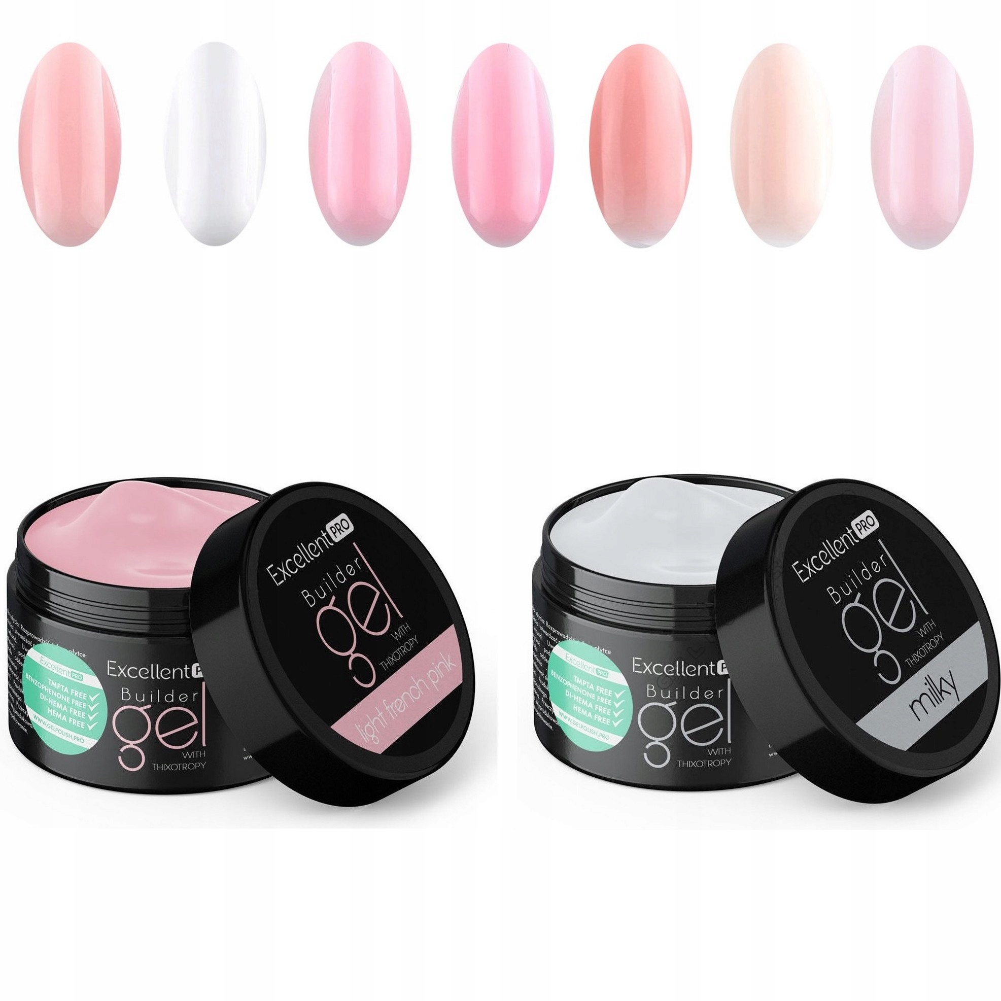 2x Żel jednofazowy Do Wyboru Thixotropy Excellent Pro 50g 2 szt