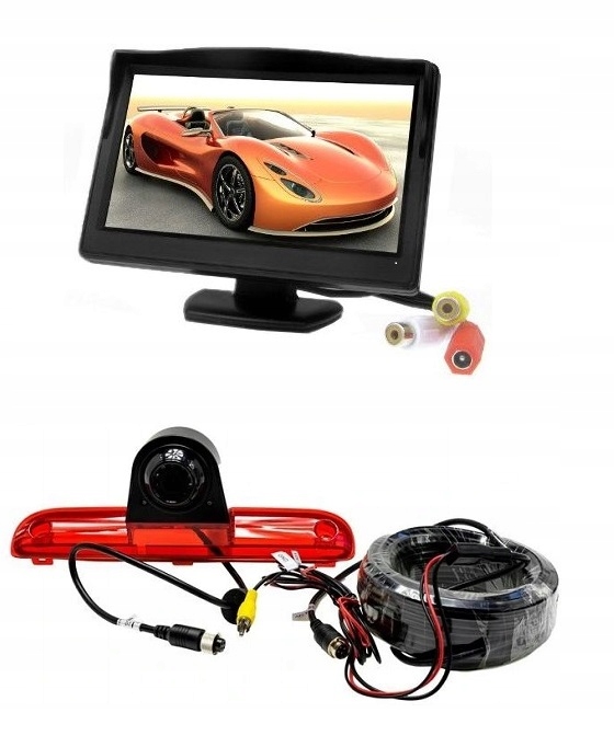 КАМЕРА СПЛАВ DUCATO JUMPER BOXER MONITOR 5 КАБЕЛІ